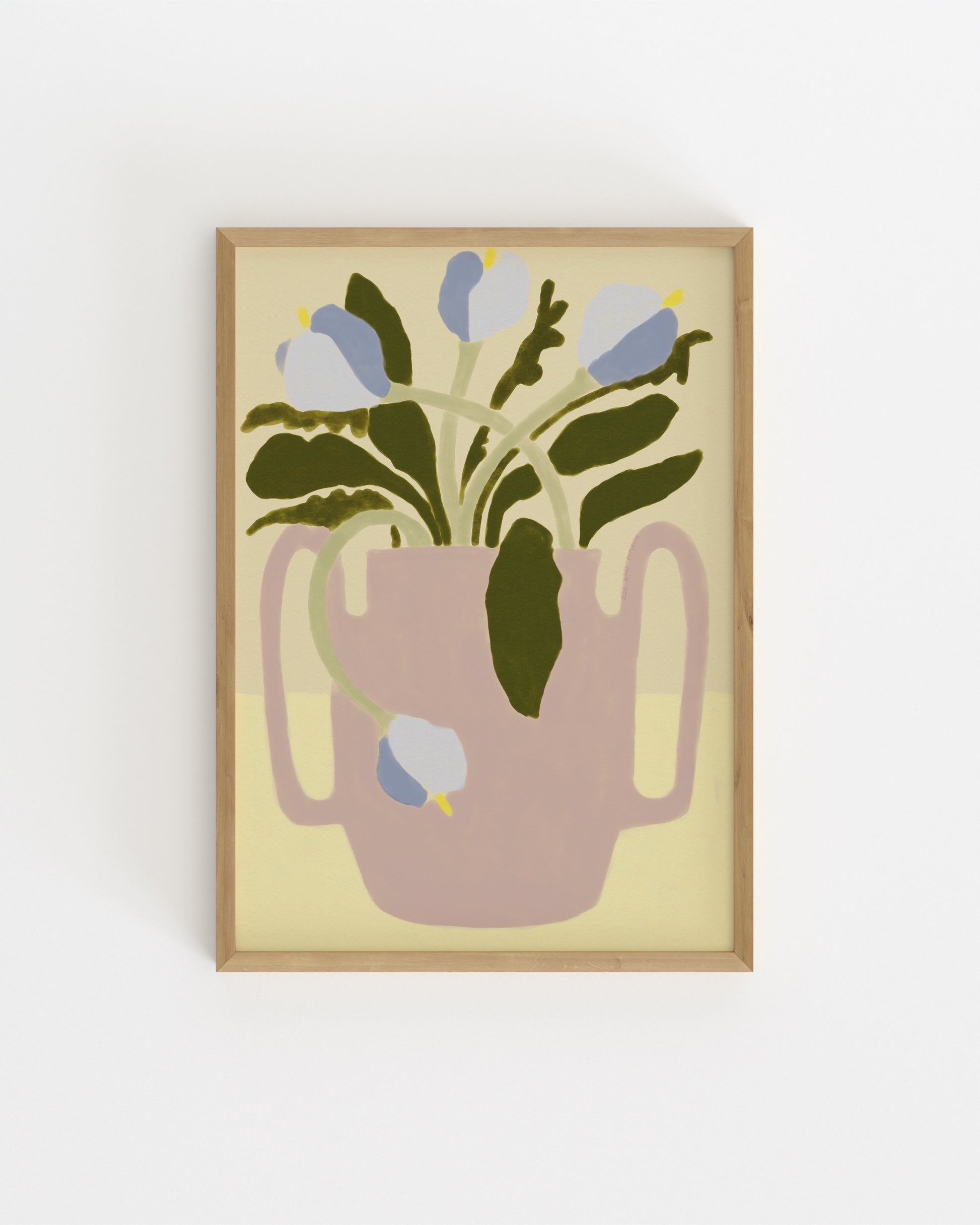 Florals. Vase printable wall art by Paperhus
