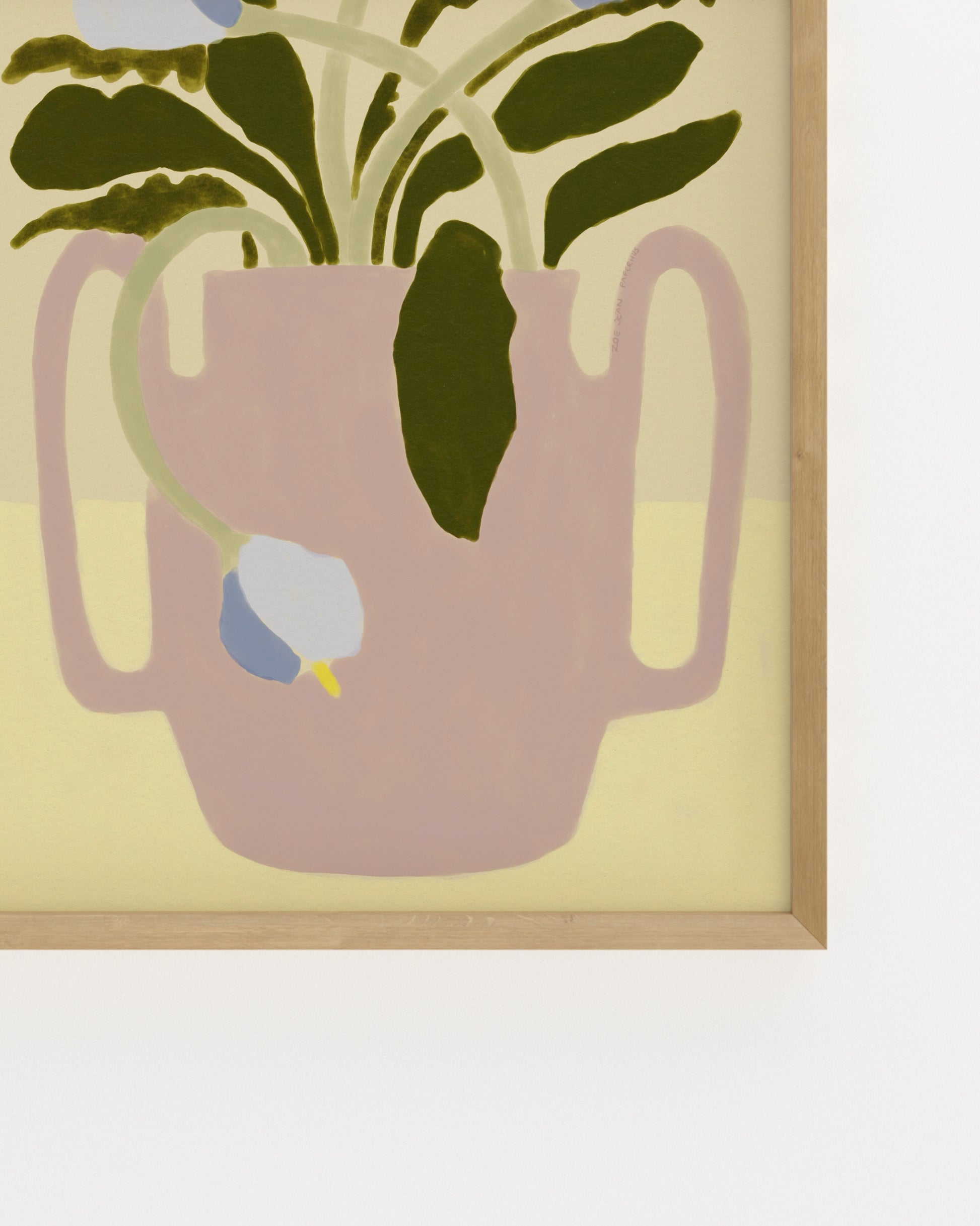Florals. Vase printable wall art by Paperhus
