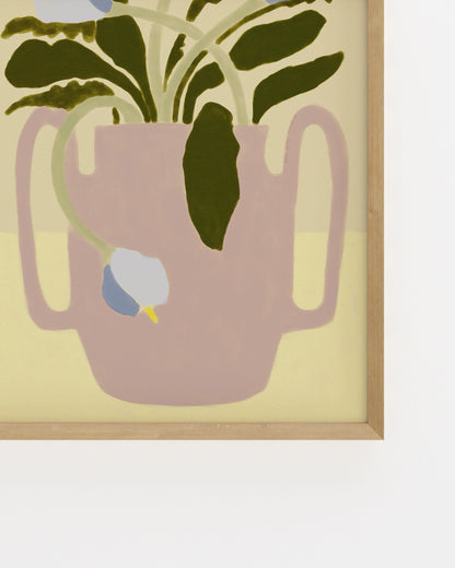Florals. Vase printable wall art by Paperhus