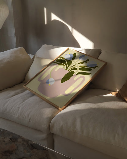 Florals. Vase printable wall art by Paperhus