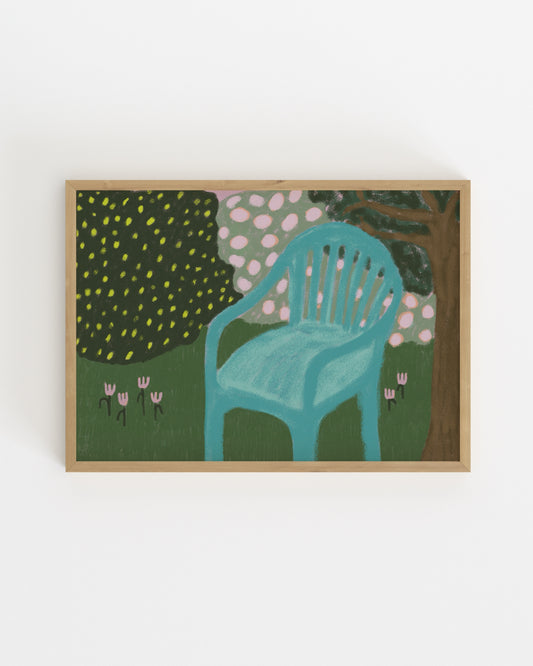 Still Life. Garden Chair