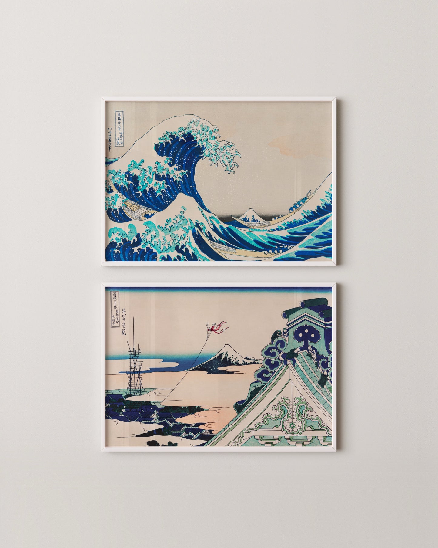 Hokusai Print Set- Wall Art -Paperhus- Printable wall art - Instant downloads - DIY home decor -Paperhus