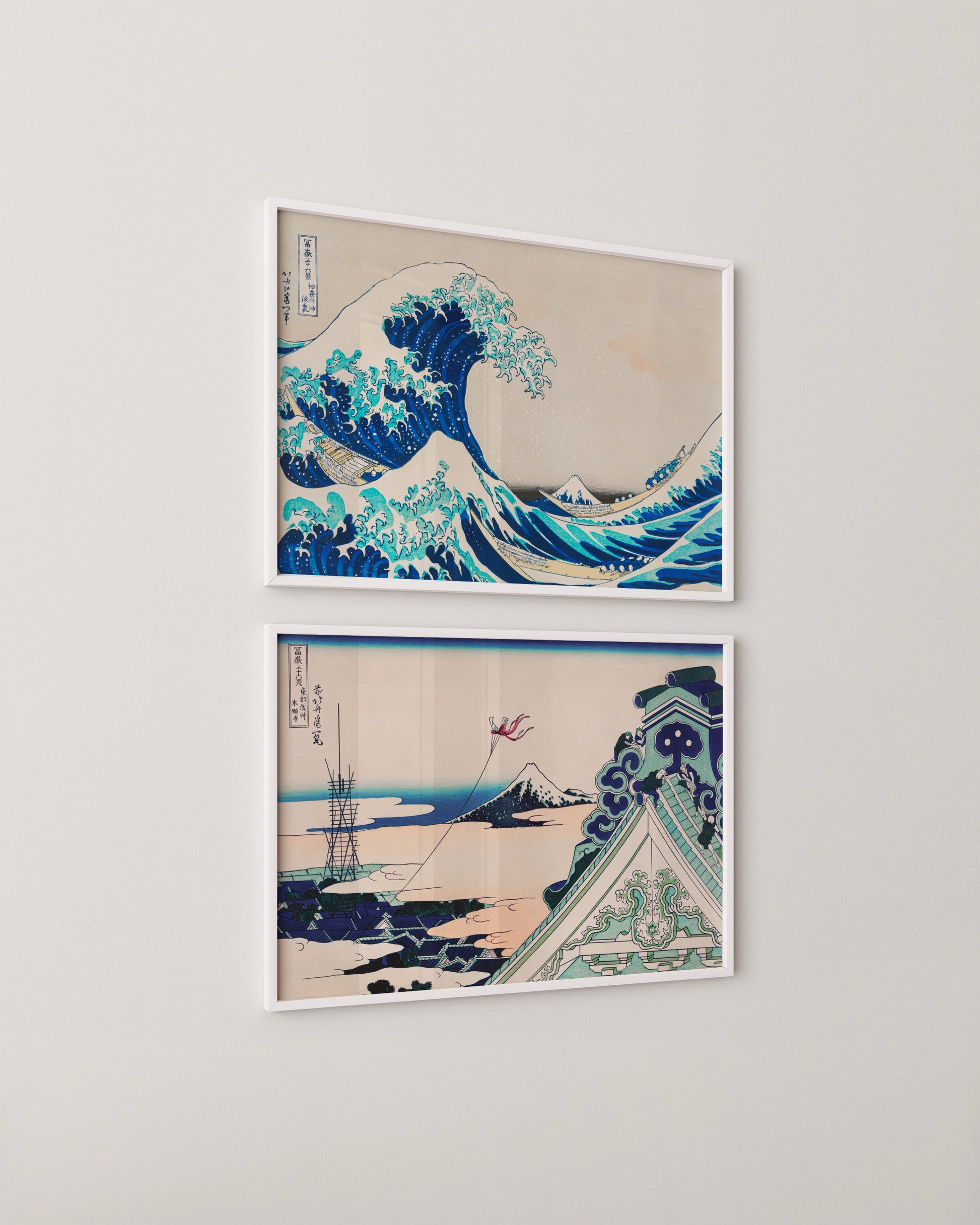 Hokusai Print Set- Wall Art -Paperhus- Printable wall art - Instant downloads - DIY home decor -Paperhus
