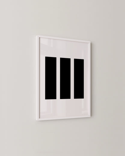 Black Stripes Print- Wall Art -Paperhus- Printable wall art - Instant downloads - DIY home decor -Paperhus