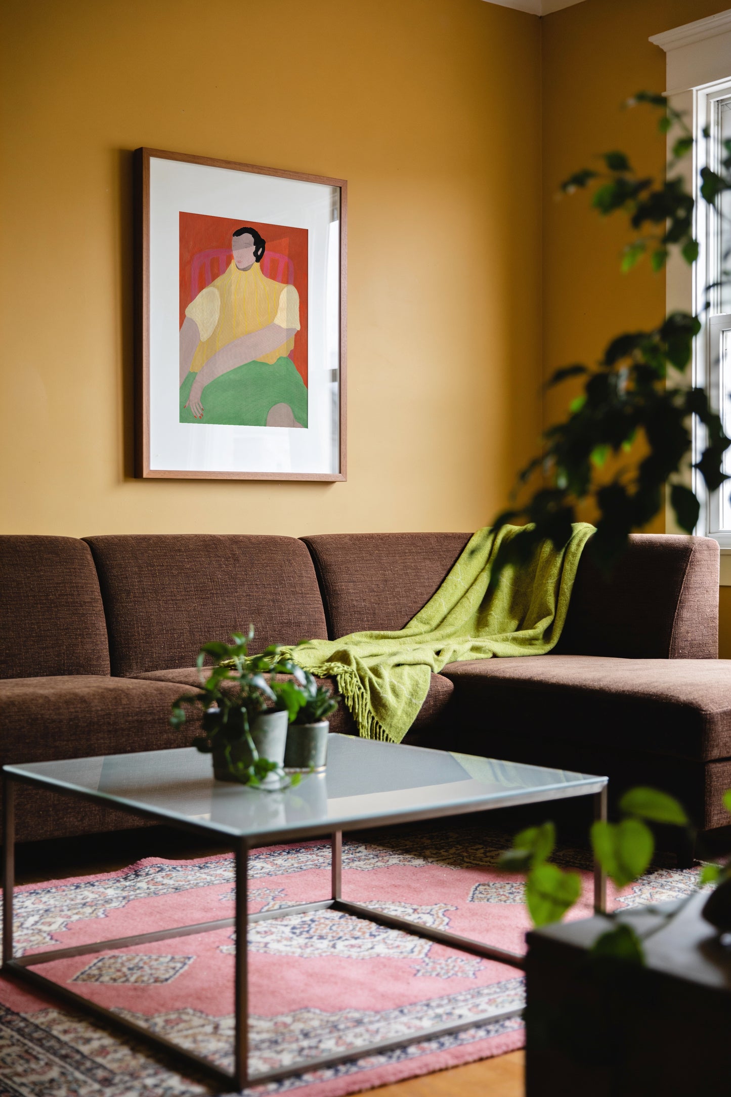Seated Woman Print