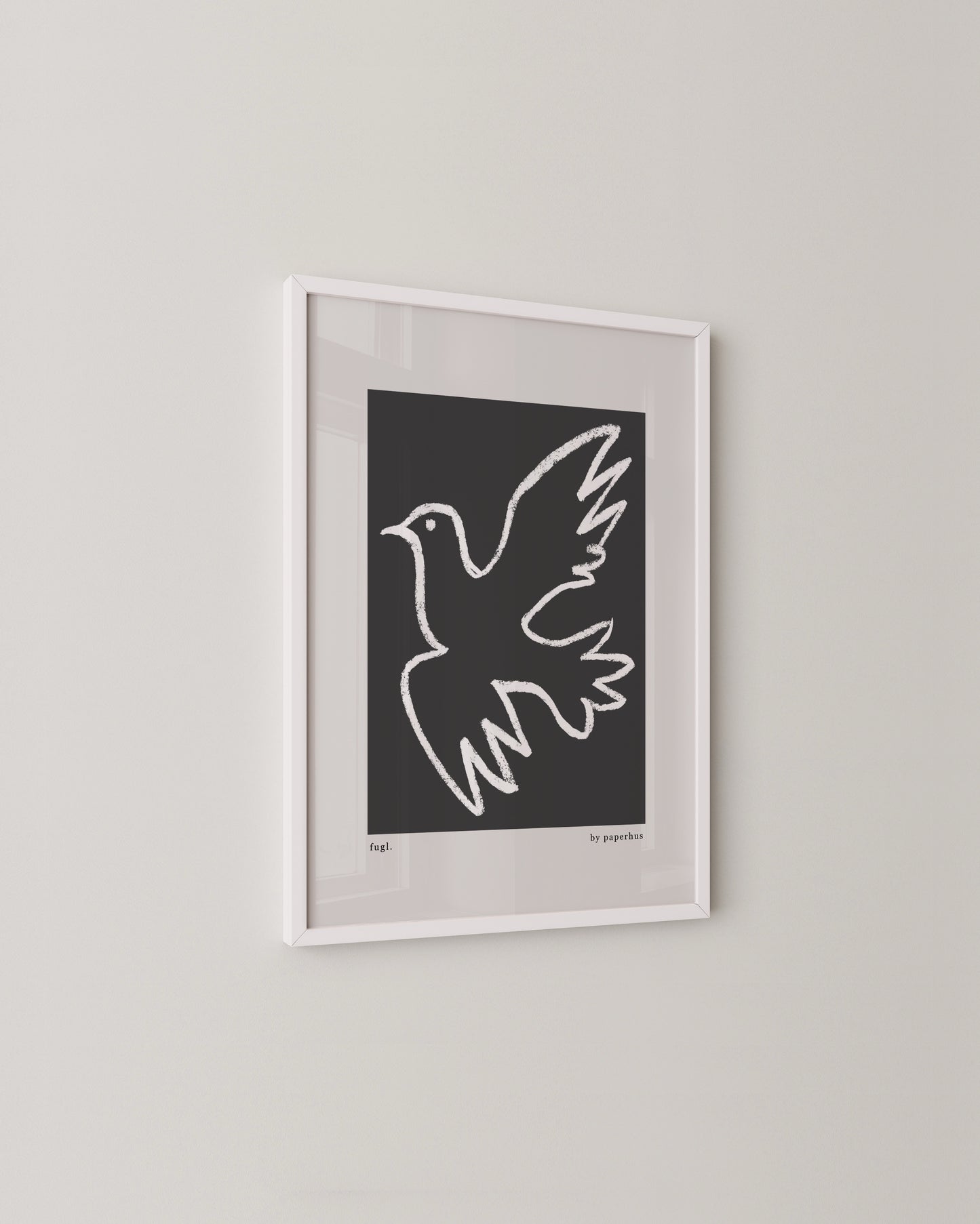 Fugl Print- Wall Art -Paperhus- Printable wall art - Instant downloads - DIY home decor -Paperhus