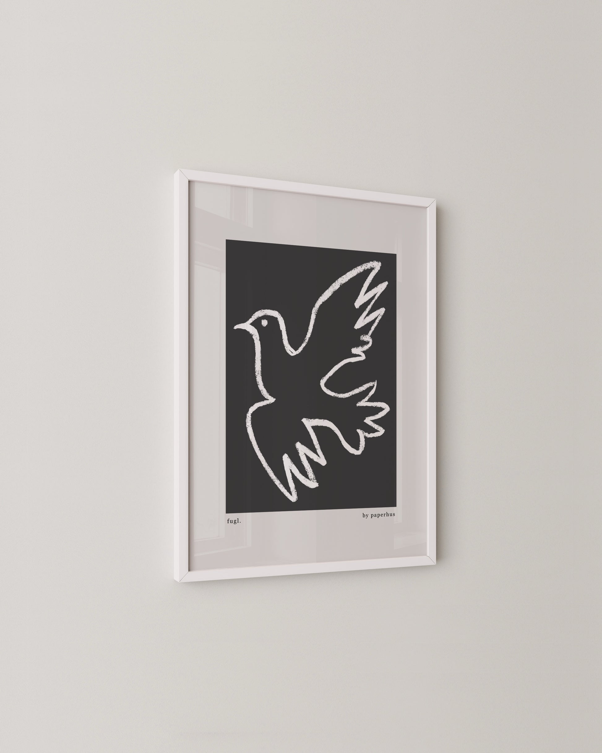 Fugl Print- Wall Art -Paperhus- Printable wall art - Instant downloads - DIY home decor -Paperhus