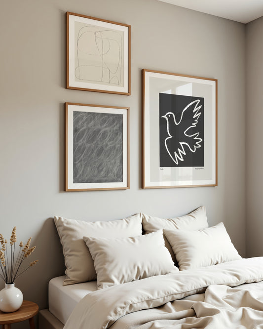 Minimalist Neutral Set- Wall Art -Paperhus- Printable wall art - Instant downloads - DIY home decor -Paperhus
