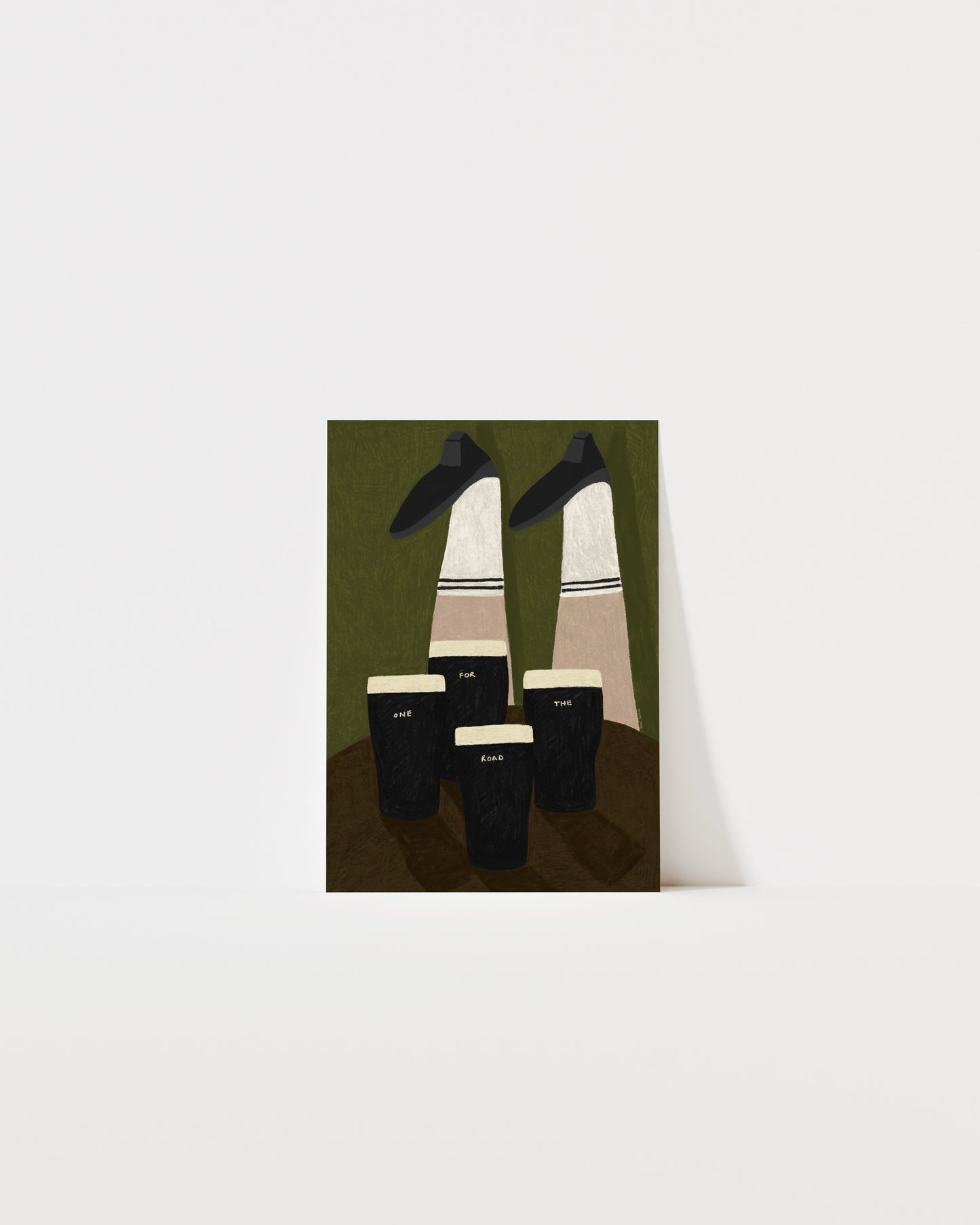 One For The Road | Irish Pub Art Print