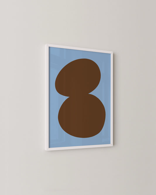 Brown Form Print