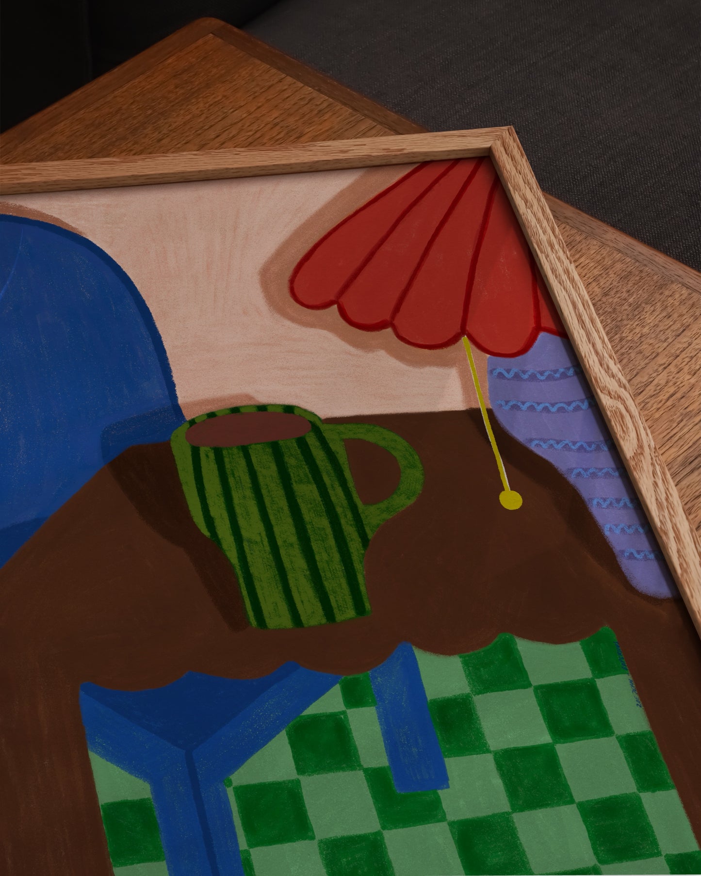 Mug Of Coffee Print | Playful Modern Still Life Art