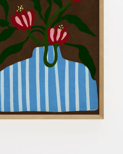 Florals. Vase printable wall art by Paperhus