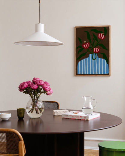 Florals. Vase printable wall art by Paperhus