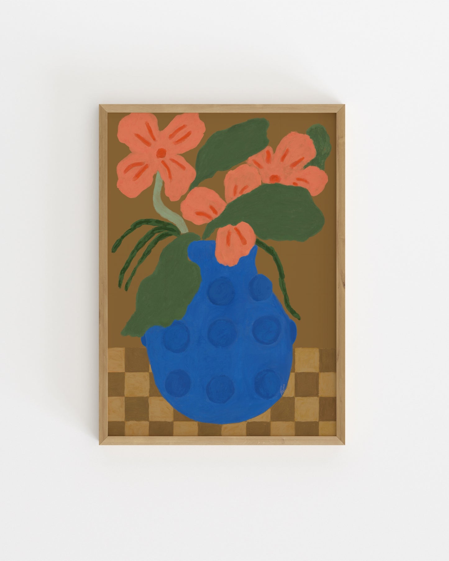 Florals. Vase printable wall art by Paperhus