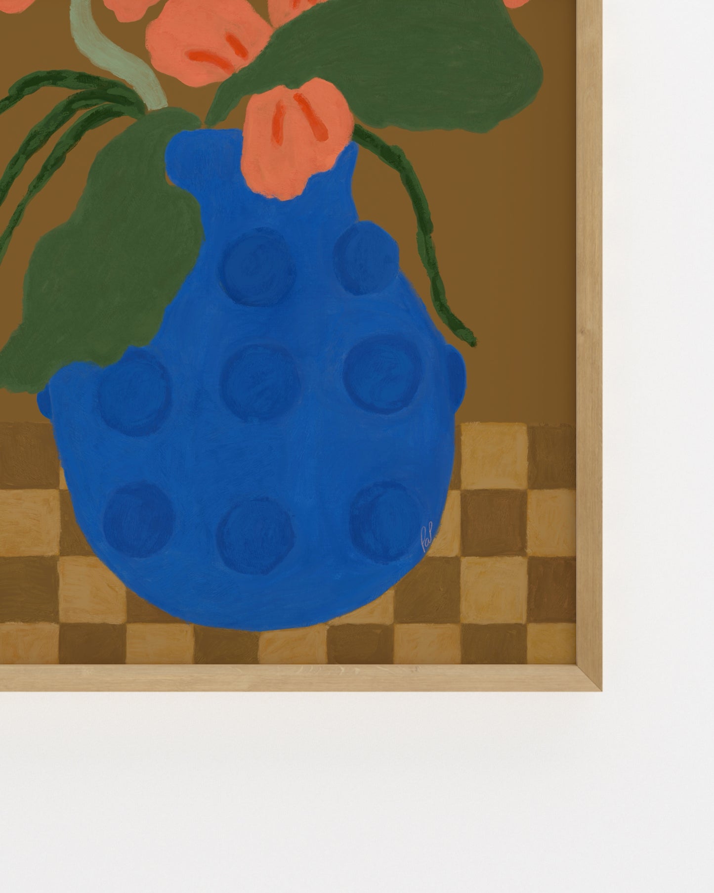 Florals. Vase printable wall art by Paperhus
