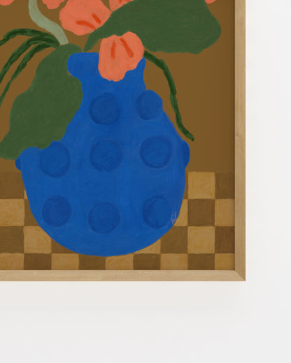 Florals. Vase printable wall art by Paperhus