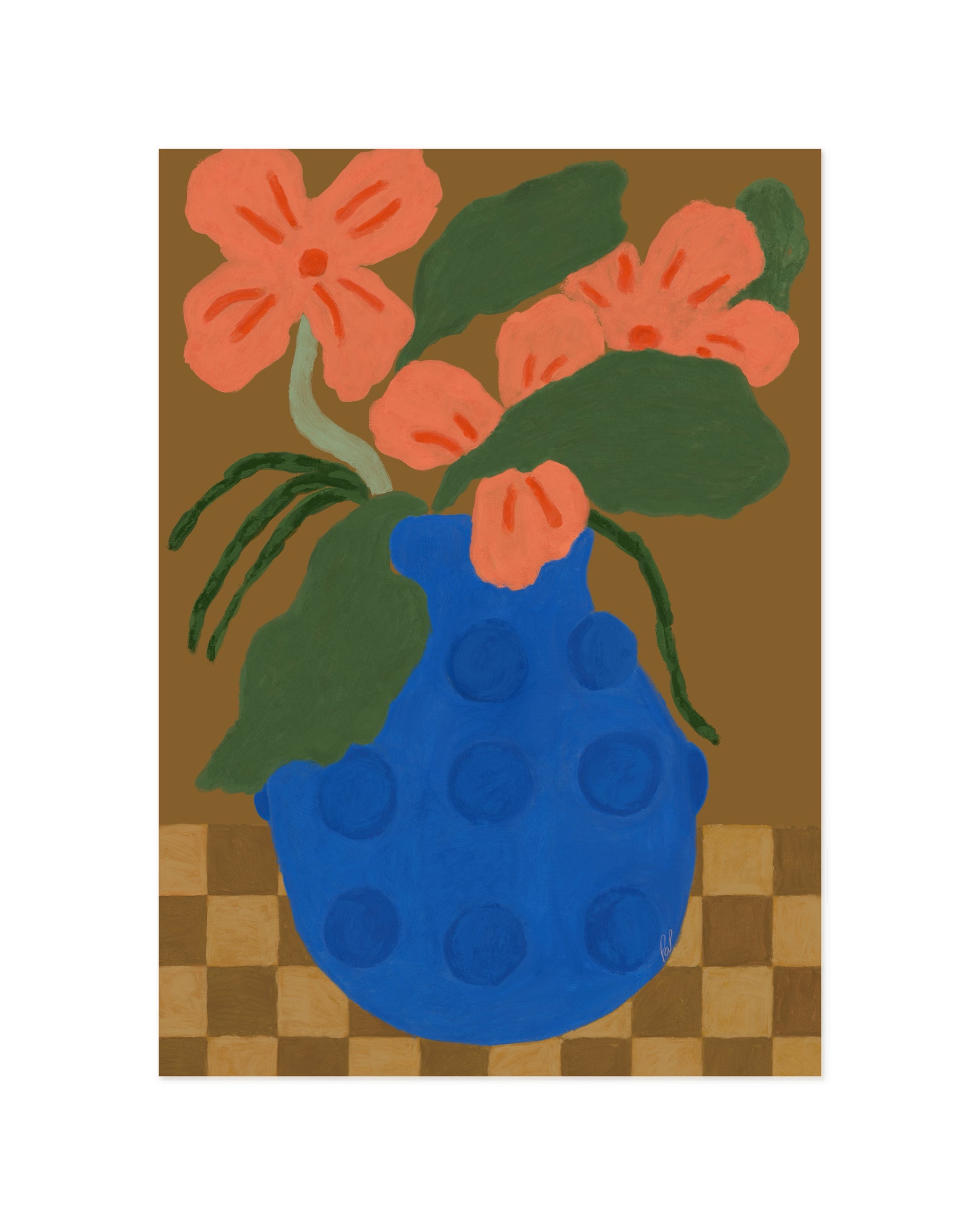 Florals. Vase printable wall art by Paperhus