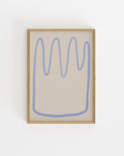 Abstract. Line Art printable wall art by Paperhus