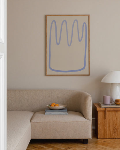 Abstract. Line Art printable wall art by Paperhus