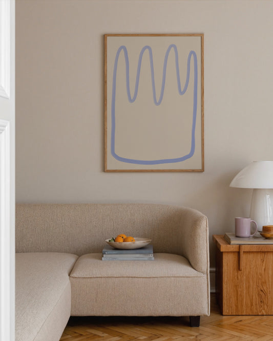 Abstract. Line Art printable wall art by Paperhus