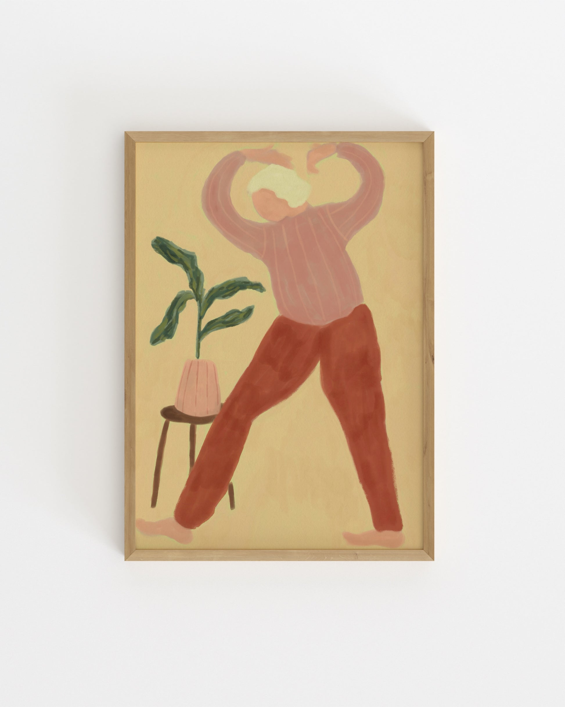 Figurative. Abstract printable wall art by Paperhus
