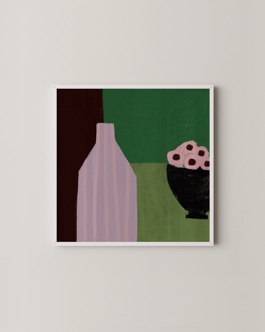 Floral Table Print