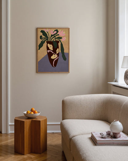 Florals. Vase printable wall art by Paperhus