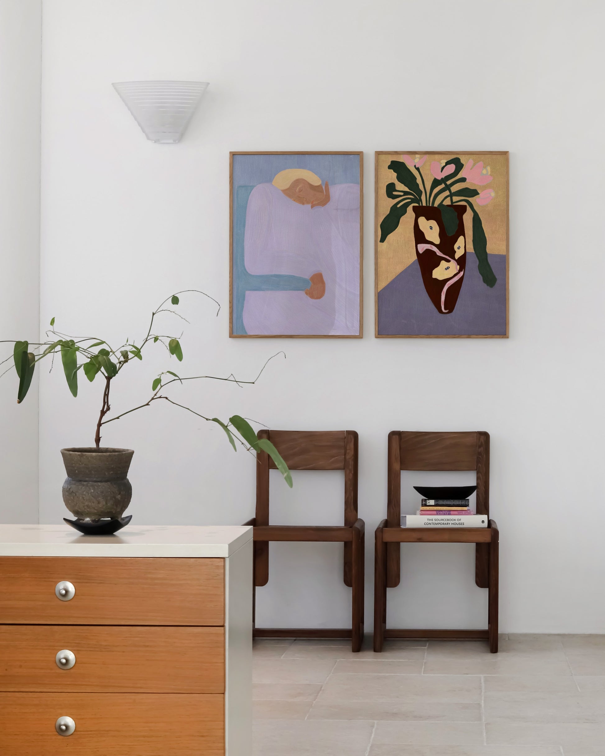 Floral Figurative. Set printable wall art by Paperhus
