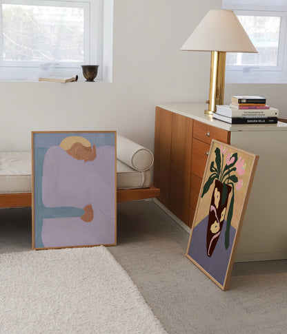 Floral Figurative. Set printable wall art by Paperhus