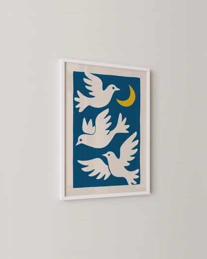 Three Doves Print