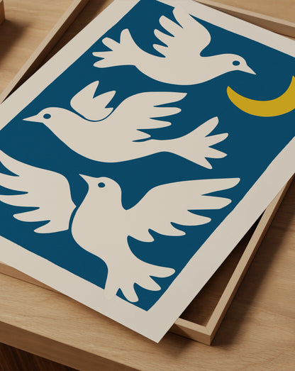 Three Doves Print