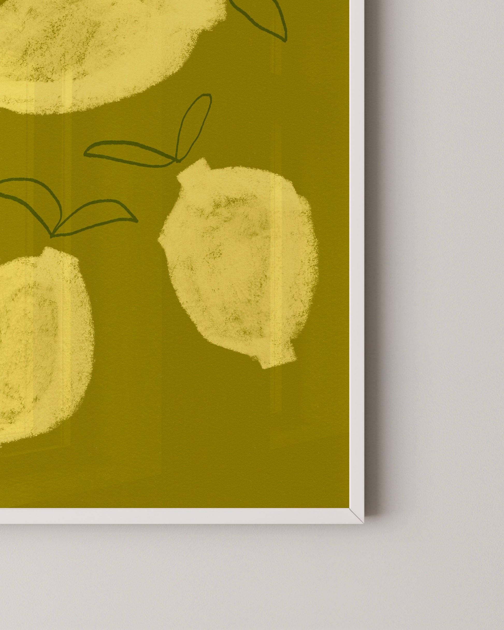 Three Lemons Print- Wall Art -Paperhus- Printable wall art - Instant downloads - DIY home decor -Paperhus