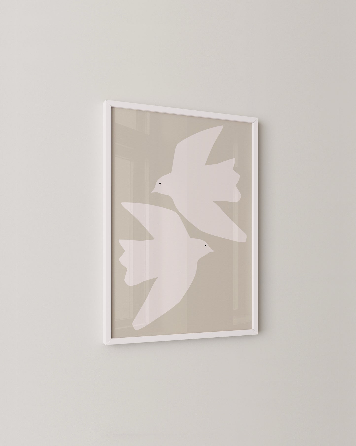 Peaceful Bird Print- Wall Art -Paperhus- Printable wall art - Instant downloads - DIY home decor -Paperhus