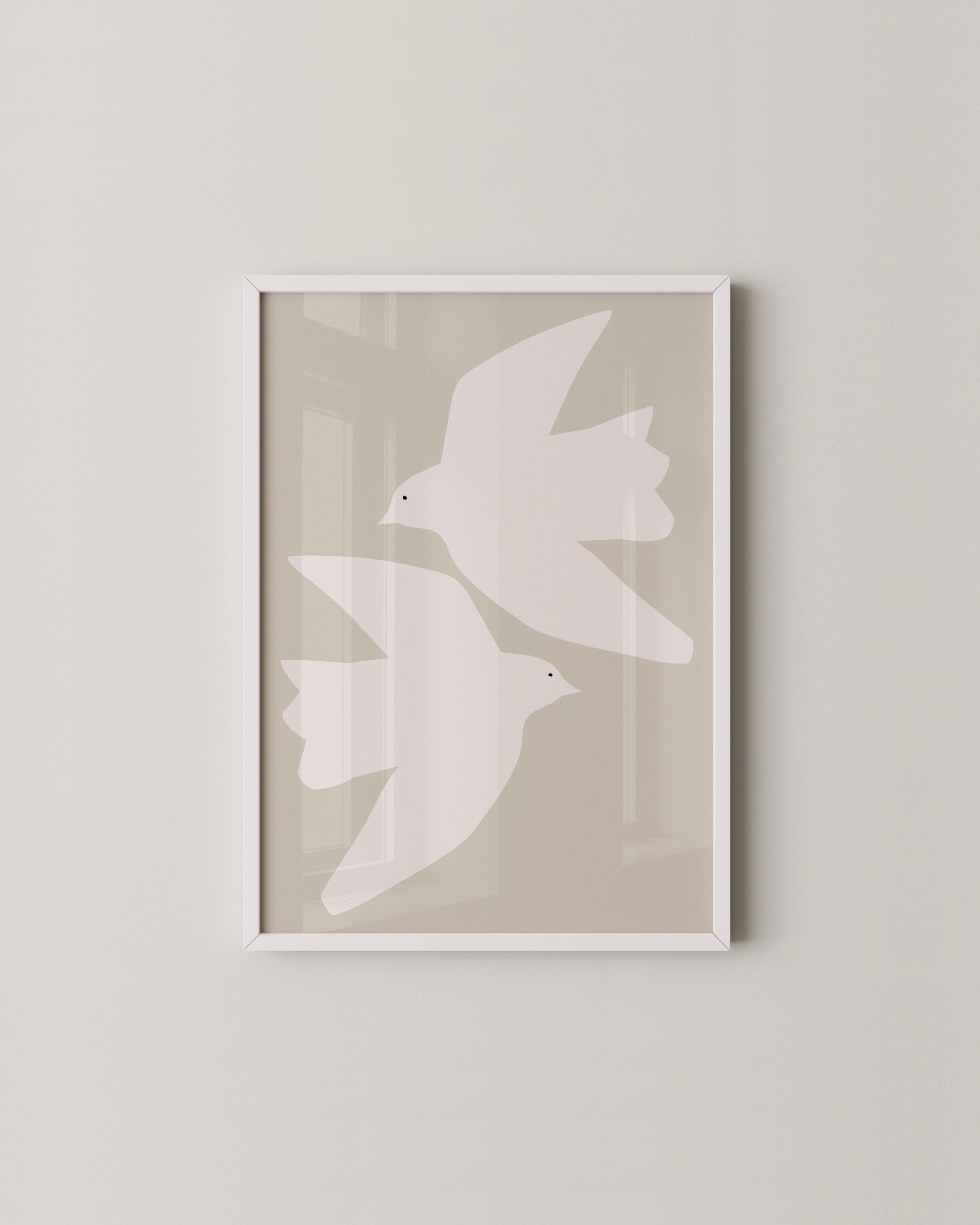 Peaceful Bird Print- Wall Art -Paperhus- Printable wall art - Instant downloads - DIY home decor -Paperhus