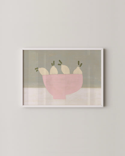 Lemon Bowl Print