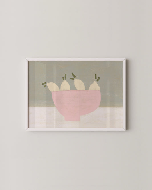 Lemon Bowl Print