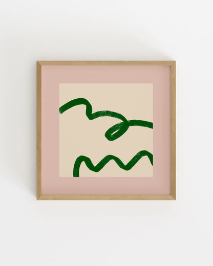 Square Edit. Line Art printable wall art by Paperhus