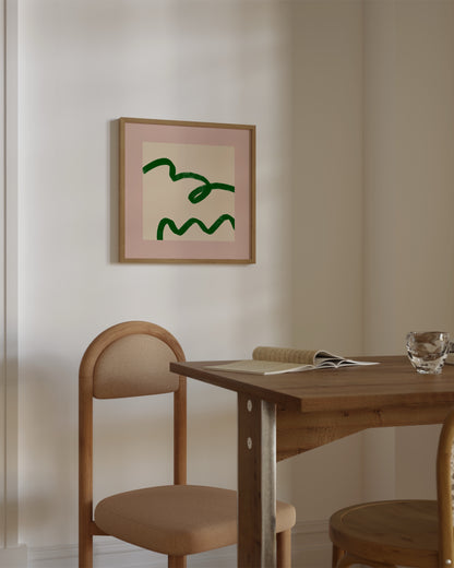 Square Edit. Line Art printable wall art by Paperhus