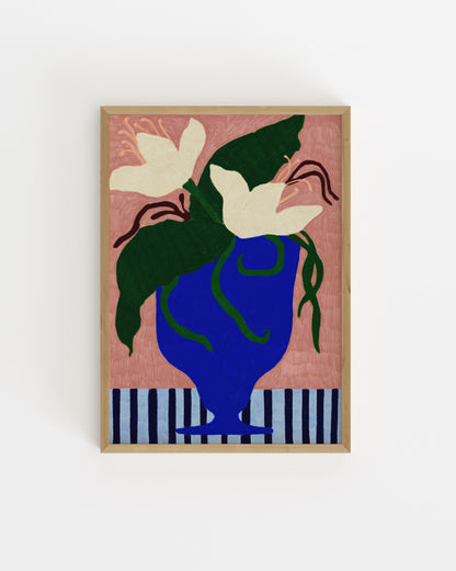 Florals. Vase printable wall art by Paperhus