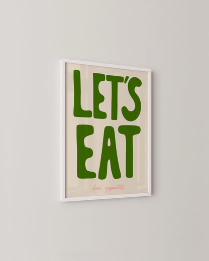 Let’s Eat Print