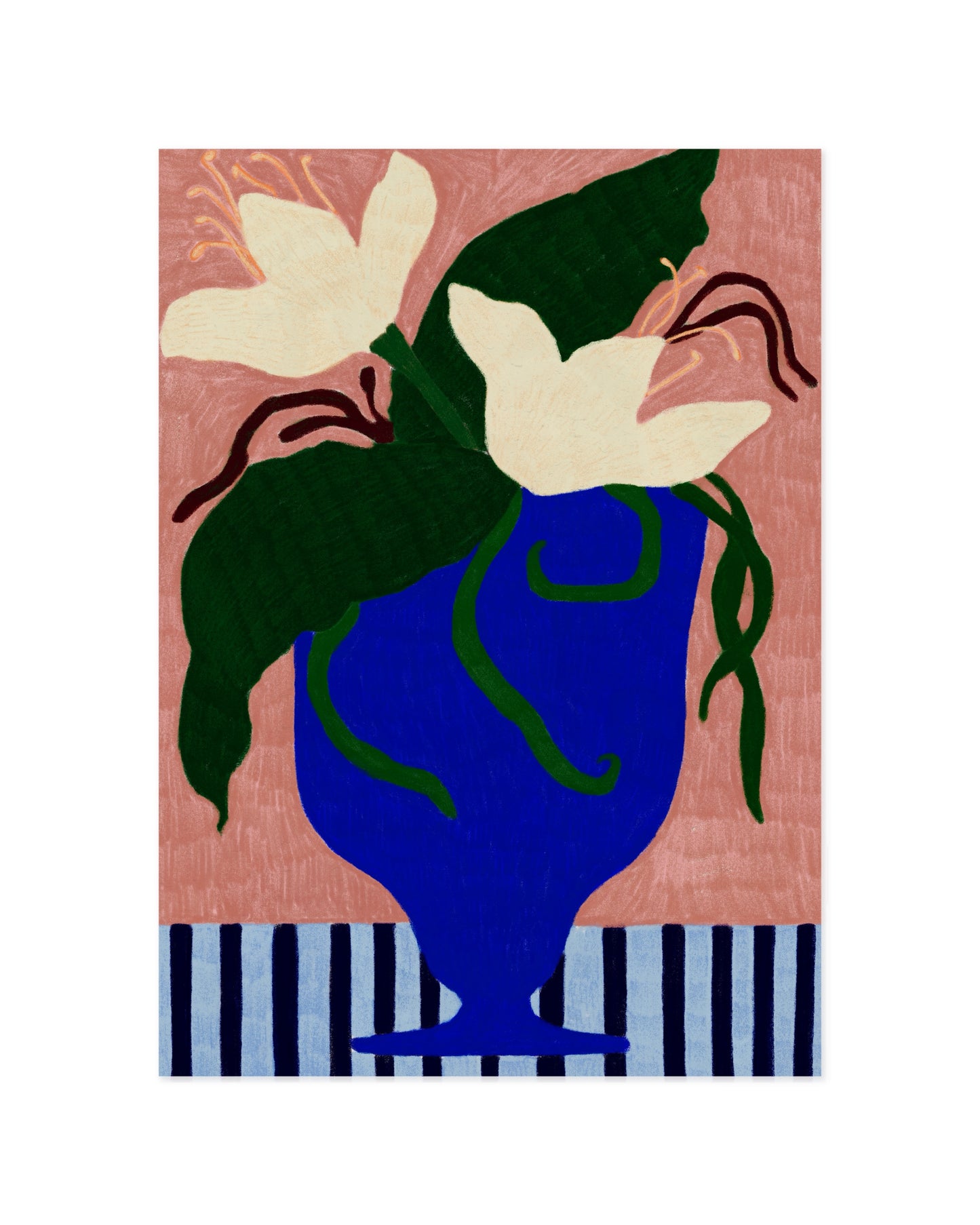 Florals. Vase printable wall art by Paperhus