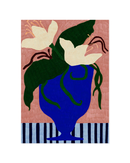 Florals. Vase printable wall art by Paperhus