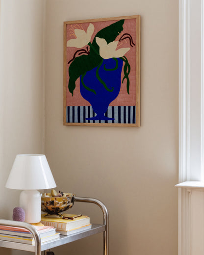 Florals. Vase printable wall art by Paperhus
