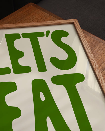Let’s Eat Print