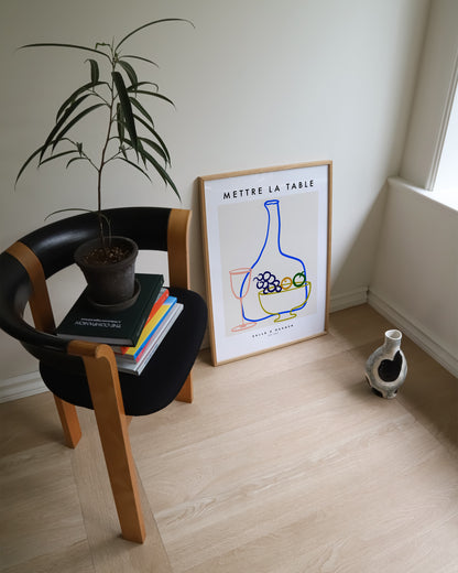Mettre La Table Poster