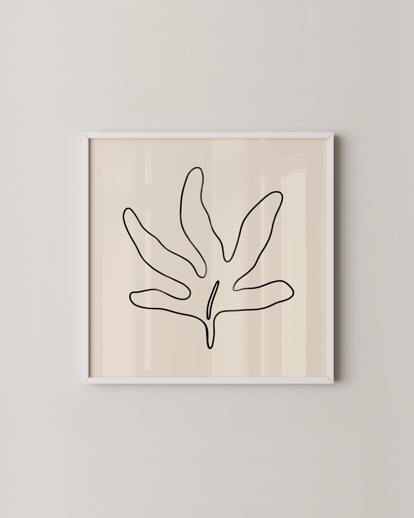 Leaf Outlines Set- Wall Art -Paperhus- Printable wall art - Instant downloads - DIY home decor -Paperhus