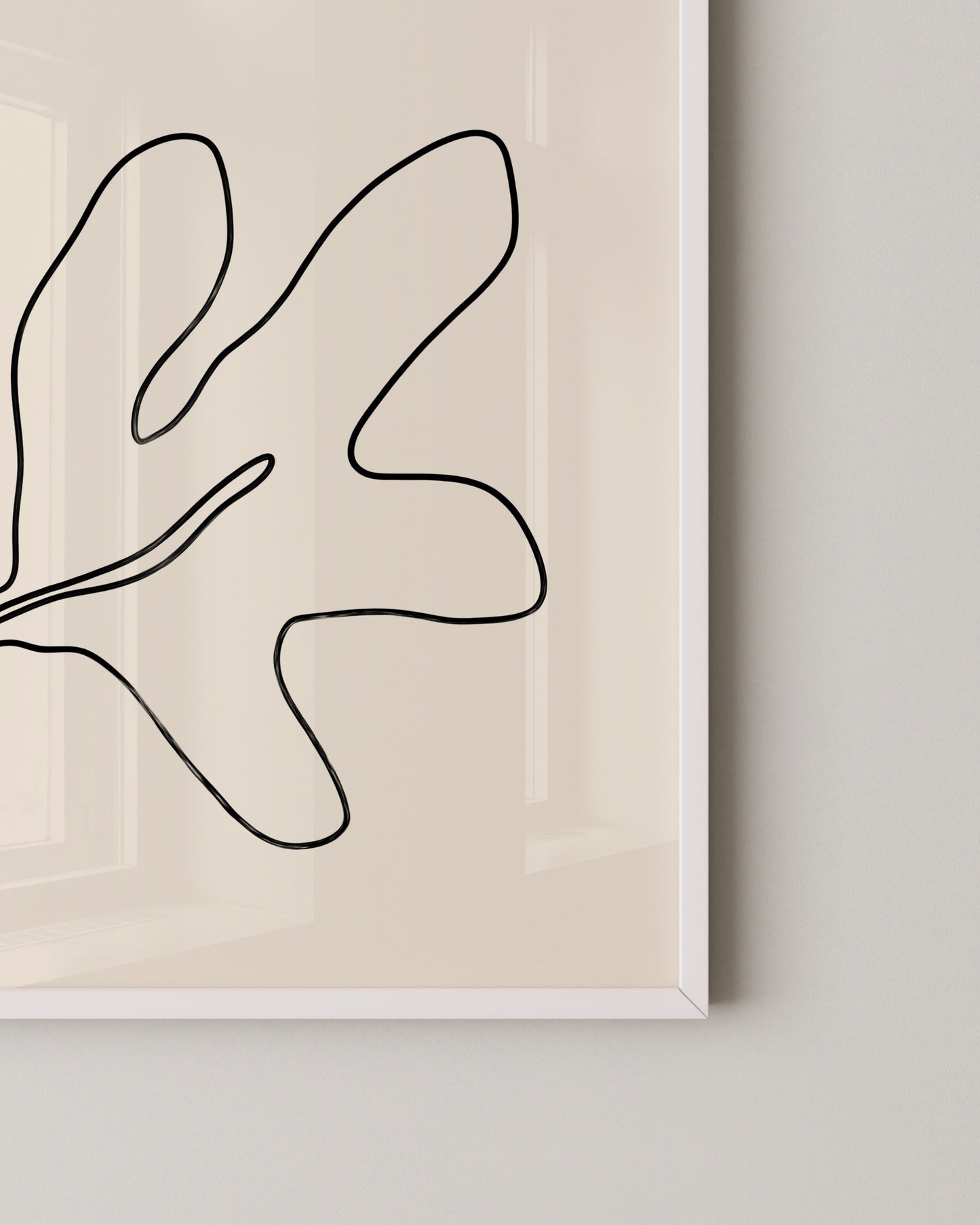 Botanical Outline Print- Wall Art -Paperhus- Printable wall art - Instant downloads - DIY home decor -Paperhus