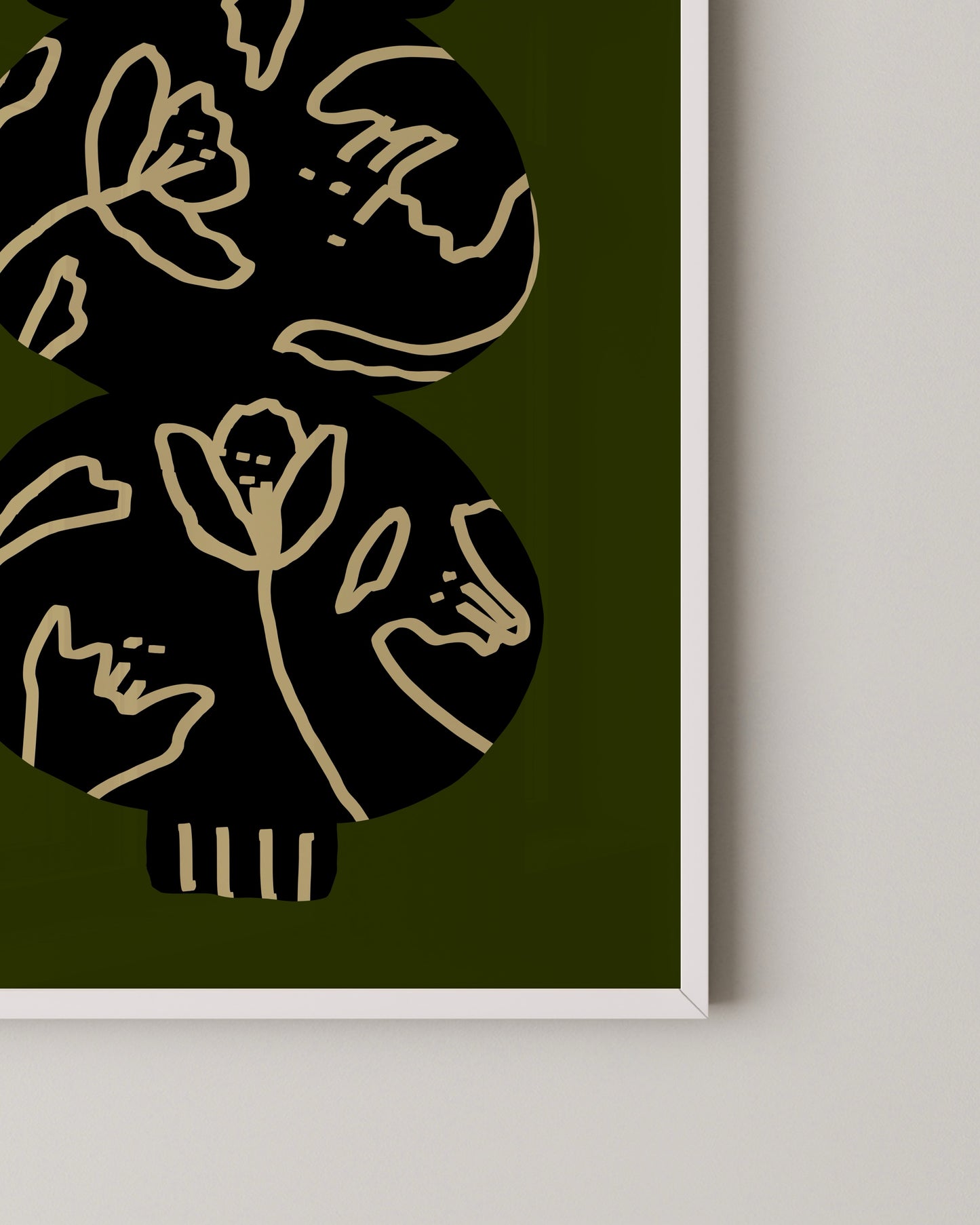 Olive Vase Print- Wall Art -Paperhus- Printable wall art - Instant downloads - DIY home decor -Paperhus