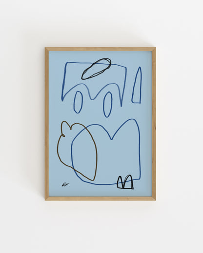 Minimal. Line Art printable wall art by Paperhus