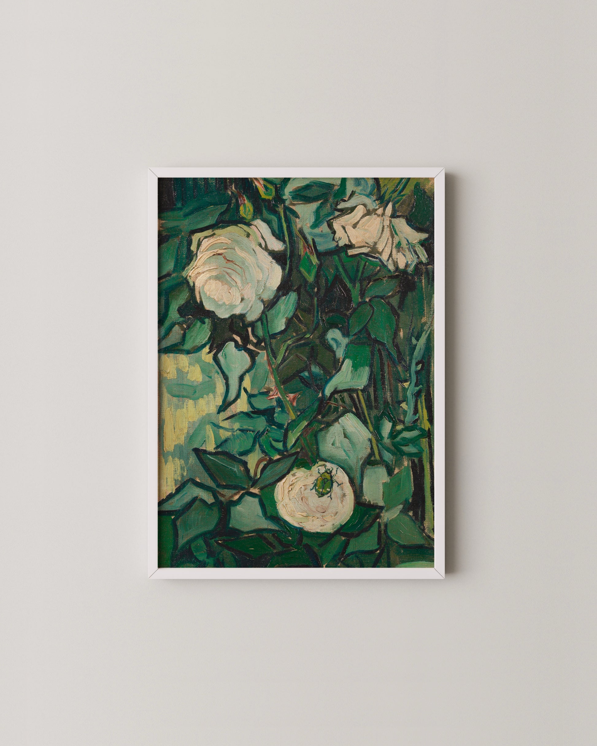 White Roses Print- Wall Art -Paperhus- Printable wall art - Instant downloads - DIY home decor -Paperhus